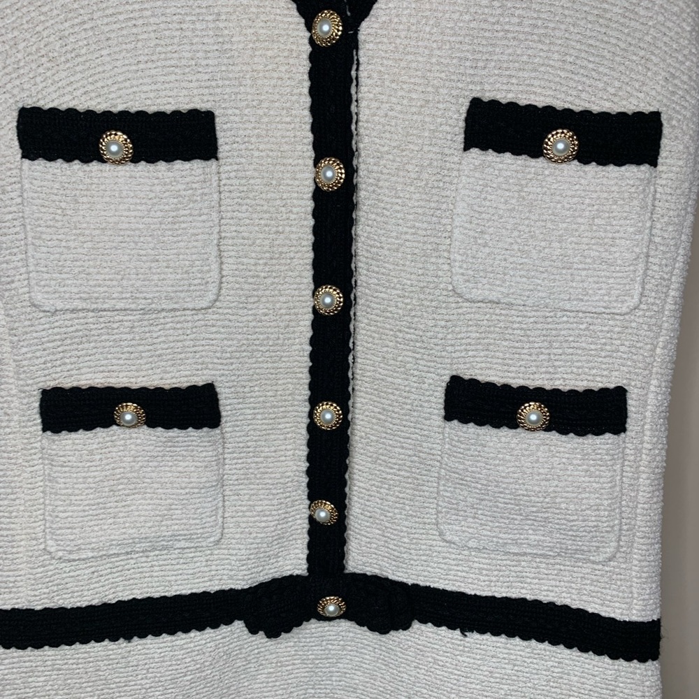 💥HP💥Edward Achour Paris boucle dress. Size 36 - Picture 8 of 13